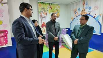 افتتاح خانه کودک خوابگاه دانشجویی متاهلین